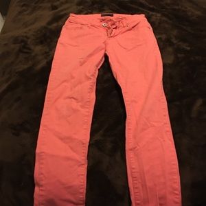 Coral ankle pants