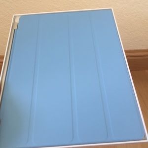 light blue iPad Smart Cover