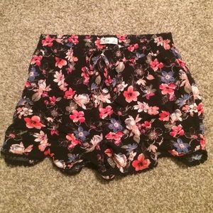 Flower print short