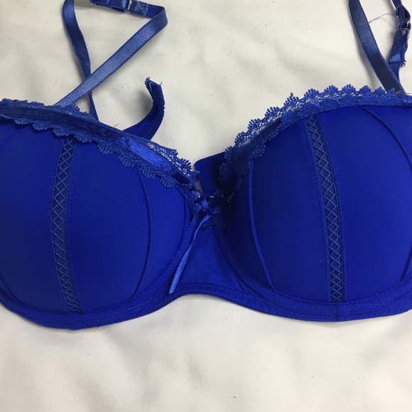 Royal blue bra
