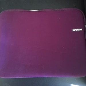 Purple incase laptop sleeve