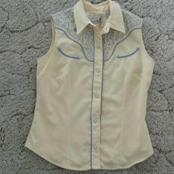Vintage cowgirl shirt
