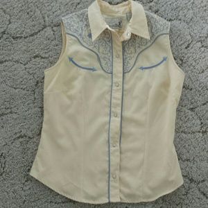 Vintage cowgirl shirt