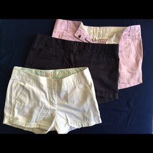 J Crew shorts! 3 pairs