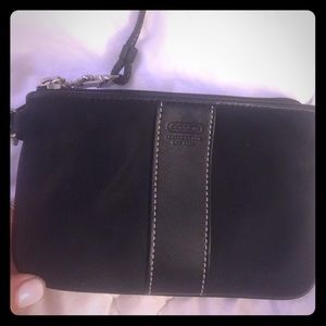 Small coach wristlet