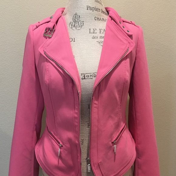 Pink Moto Jacket