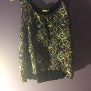 Pattern Tank Top