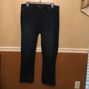 Dark denim women's jeans