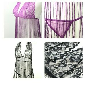 Red Erotic one piece lingerie