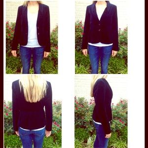 J Crew Velvet Eden Blazer