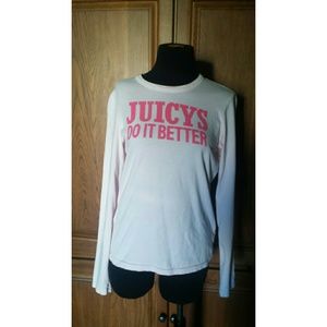 Juicy Couture Juicys do it better LS tee