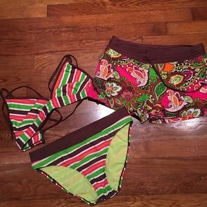 Athleta swimsuit set