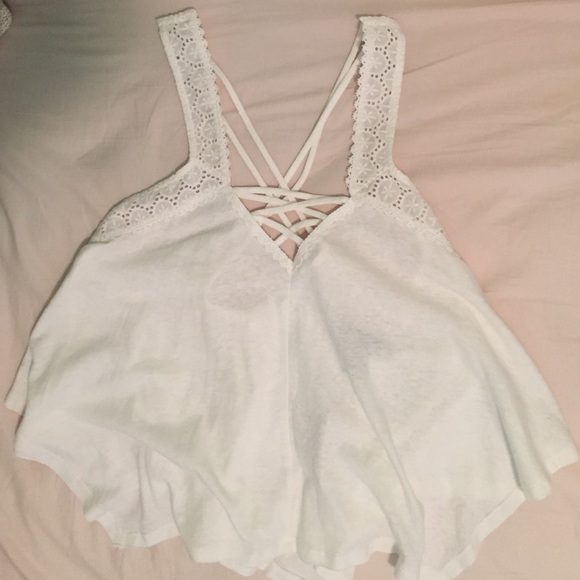 Cream color tank top