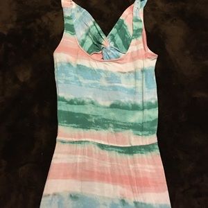 Multicolor maxi dress