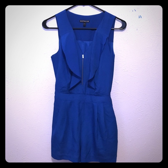 Blue Express Romper - Picture 1 of 3