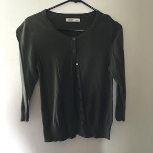 Dark Green Cardigan