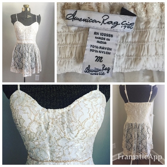 *Sold* Vintage Inspired Lace A-line Dress - Picture 1 of 1