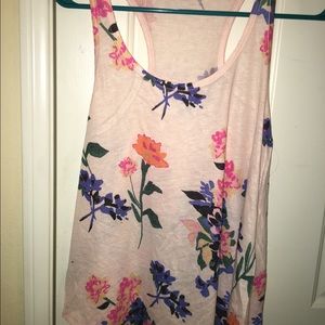 Floral tank top