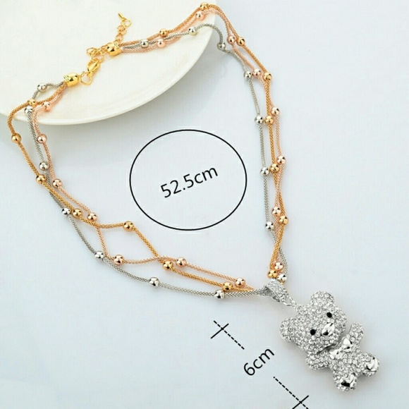 New Fashion Teddy Bear Necklace - Picture 3 of 3