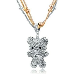 New Fashion Teddy Bear Necklace