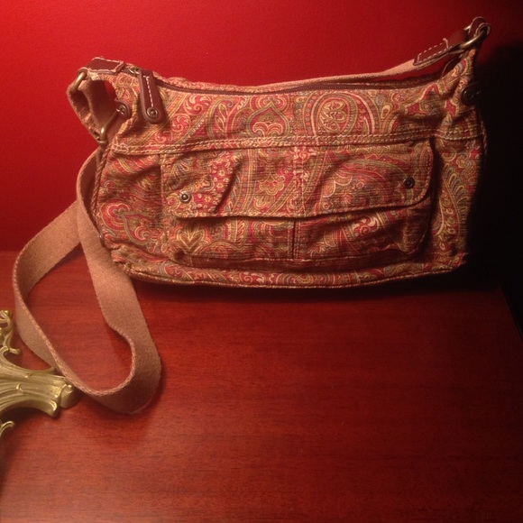 Fossil Paisley Purse