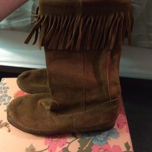 Minnetonka Fringe Boot