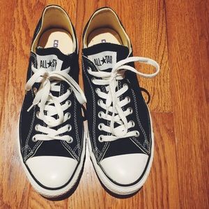Black Low Top Converse