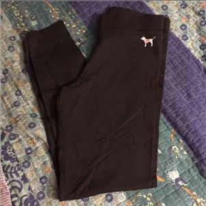 ❌SOLD❌PINK black leggings