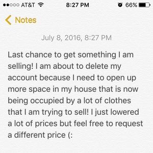 LAST CHANCE