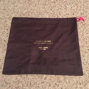 Kate spade dust bag