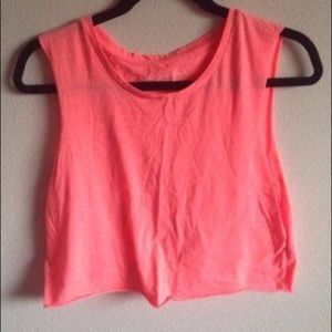 American Eagle Crop Muscle Tank