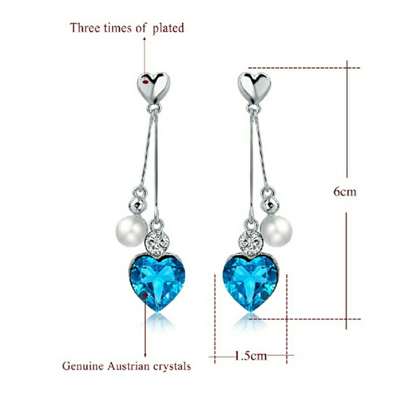 New beautiful long earings - Picture 4 of 4