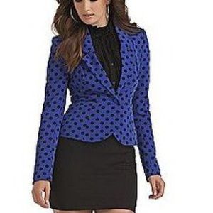 Kardashian Kollection Polka Dot blazer