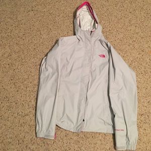 North face rain coat