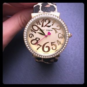 Betsey Johnson bangle watch