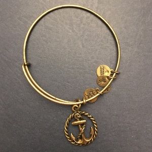 Alex and Ani anchor bracelet