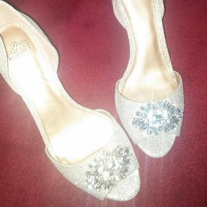 FAB Silver Prom Heels:The Velvet Closet
