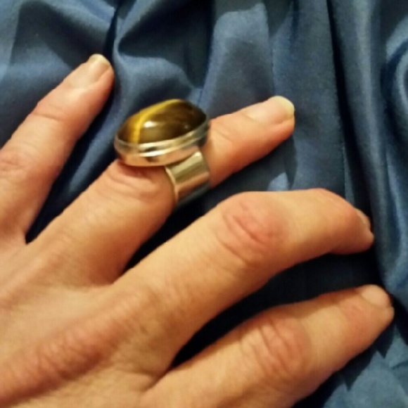 Kalibre Sterling Silver & Tiger's Eye - Picture 3 of 4