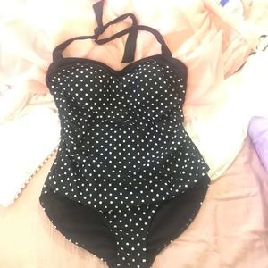 Women's Polka Dot Swimsuit