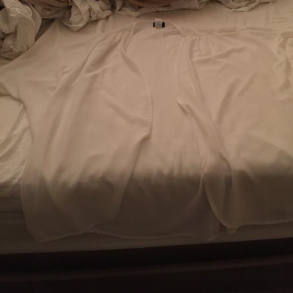 Sheer short sleeve overthing