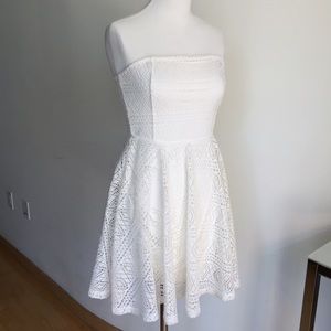 Express white eyelet dress!!! So pretty