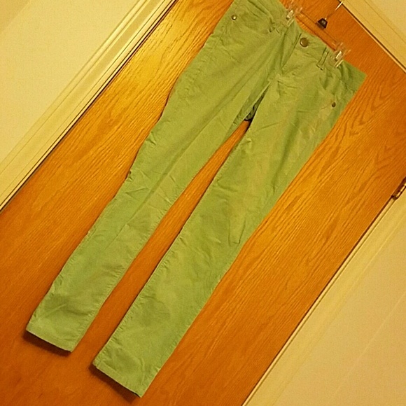 Mint Green Corduroy Pants