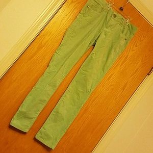 Mint Green Corduroy Pants