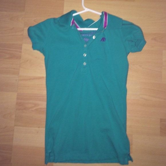 Aeropostale Teal shirt.