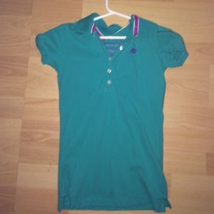 Aeropostale Teal shirt.