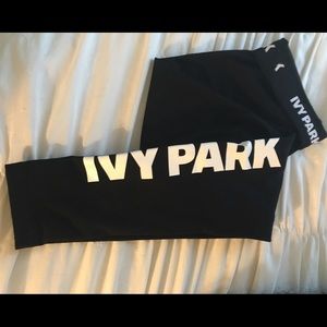 Ivy Park foldover waist ankle leggings