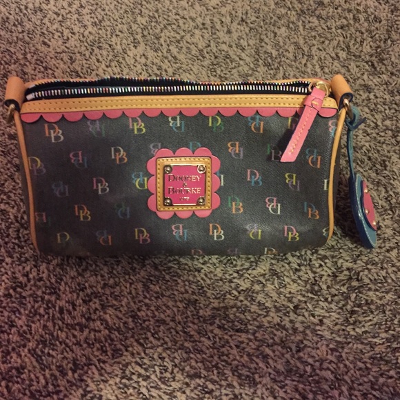 Authentic Dooney & Bourke Bag + Wristlet