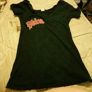 skin angel wings shirt