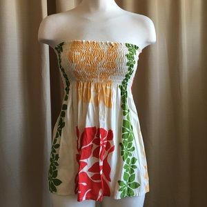 Hawaiian Style Tube Top