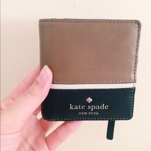 Kate Spade Small Brown Leather Wallet